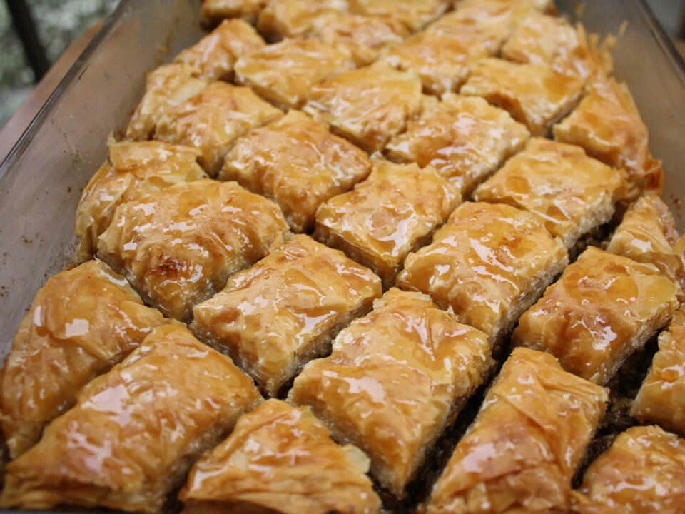 Baklava - Zoete Notentaart